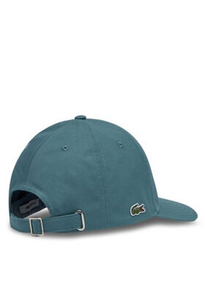 Lacoste Șapcă albastră pentru femei LACOSTE-RK0742 HD9 LIMESTONE