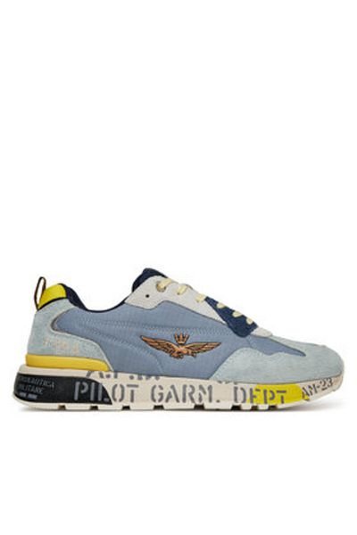 Aeronautica Militare Teniși albaștri pentru bărbați AERONAUTICA MILITARE-251SC276CT3546 94654 SKY/ BLU NAVY
