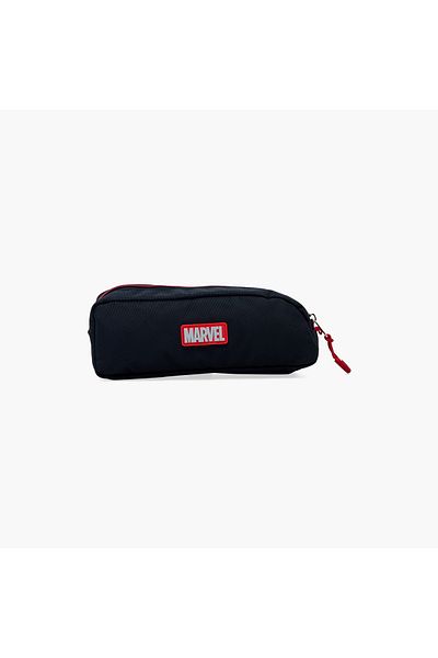 Marvel Spider-Man Print Pencil Case with Zip Closure