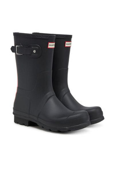 Hunter Men's Wellington Boots black HUNTER-MFS9353RMA BLACK