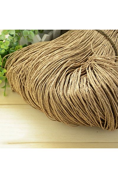 Choice 6 600M Colorful Natural Raffia Straw Yarn for Hand Knit Crochet Summer Hat Handbag Straw Hat Organi.