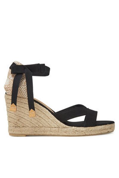 Castaner Espadrile negre pentru femei CASTANER-025676-100 NEGRU