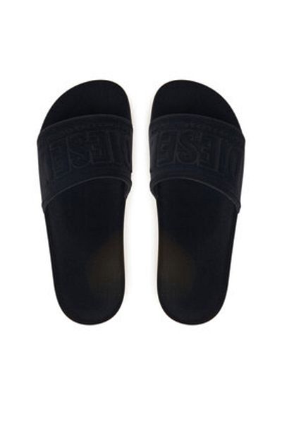 Diesel Women's Flip-flops black DIESEL-Y02854PS882 T8013 BLACK