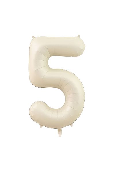Choice Number 40inch 40 beige 5 40 Inch Beige Cream Caramel chocolate Color Retro Number Balloon 123456789
