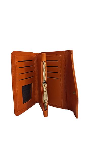 Gloria Gloria Modex Women's Snap Closure Coin Zipper Multi-Compartment Women's Wallet Accessory