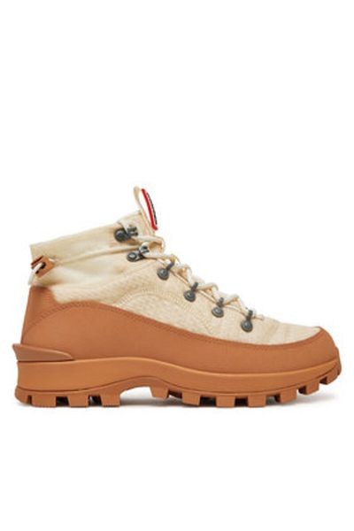 Hunter Pantofi sport pentru femei Trappers albi HUNTER-WFS2336REN SHADED WHITE/ BISCUIT