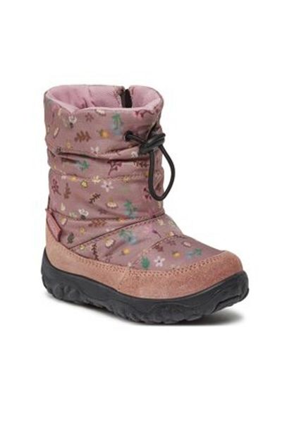 Naturino Girl Snow Boots pink NATURINO-FALCOTTO POZNURR WP SUEDE/NYLON ST.BLOOM ROSE 3001422-12-0M01