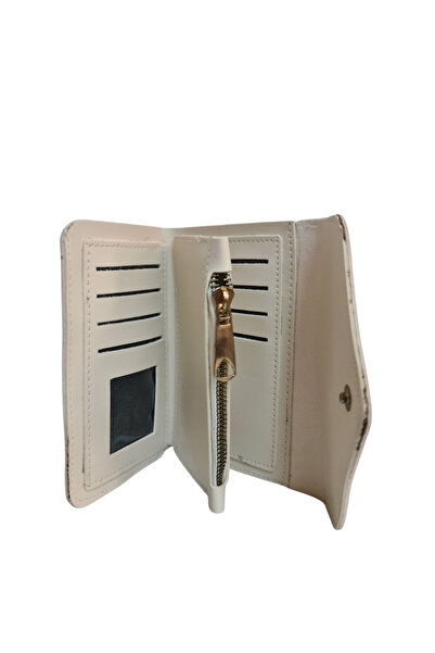 Gloria Gloria Modex Women's Snap Closure Coin Zipper Multi-Compartment Women's Wallet Accessory