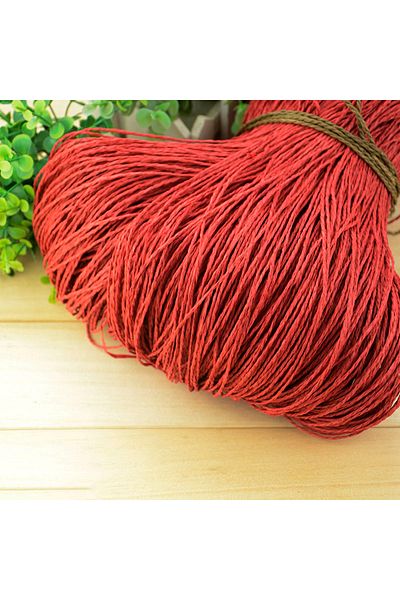 Choice 14 600M Colorful Natural Raffia Straw Yarn for Hand Knit Crochet Summer Hat Handbag Straw Hat Organi