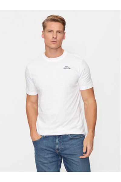 Kappa Men's T-Shirt white KAPPA-304J150 001 WHITE