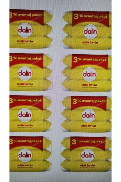 Dalin Wet Wipes 56 Pieces X 24 Pieces New with Cover