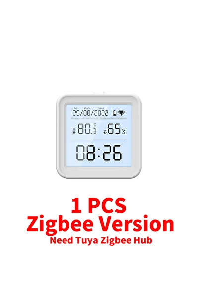 Choice Zigbee Version Tuya Zigbee WiFi Temperature Humidity Sensor Hygrometer Thermometer Detector Smart Li