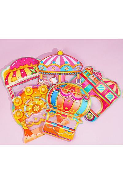 Choice 20pcs Random Mixed 20/50pcs Fairy Tale Candy Bags Food Grade Ziplock Sealed Snack Pouch For Cookies