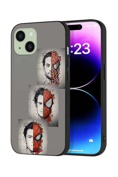 Tolwak غطاء حماية لجهاز آيفون 15 من آبل برسومات سبايدر مان