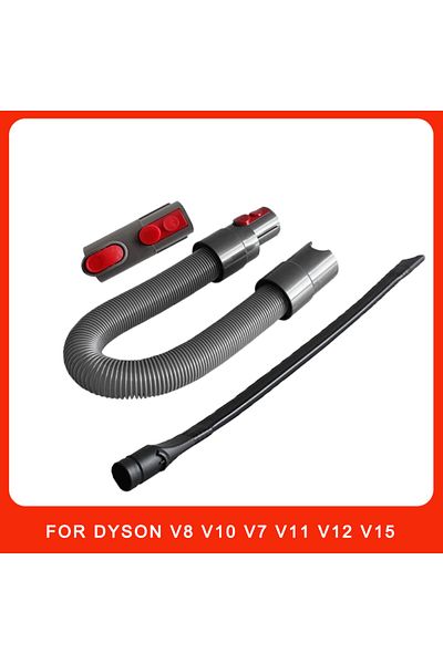 Choice 3PCS Flexible Crevice Tool Adapter Hose Kit for Dyson V8 V10 V7 V11 V12 V15 Vacuum Cleaner for As a