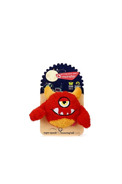 Choice L(10cm) Red ball-2 Squeaker Interactive Dog Toy Balls for Small Dogs Play Bite Resistant Chew Ball T