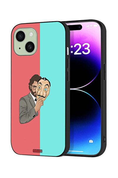 Tolwak Apple iPhone 15 Protective Case Cover The Professor Art