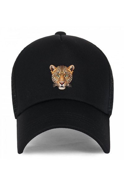 lewibafashion Cheetah Designed Owl Printed Hat