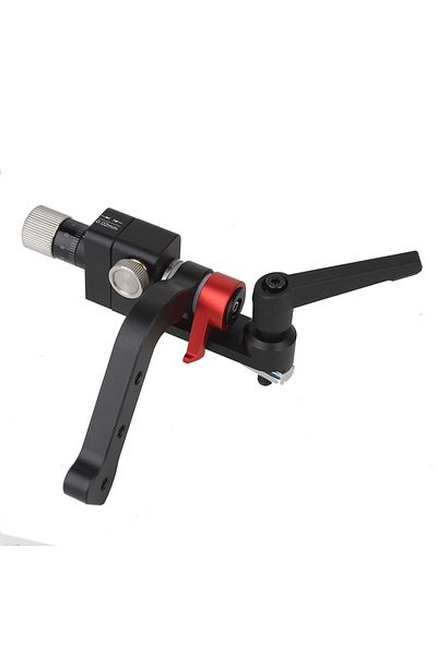 Choice 1pcs Fine Limiter Woodworking Fine tuning Limiter 0.02mm Saw Table Guide Rail Locator Aluminum Prof