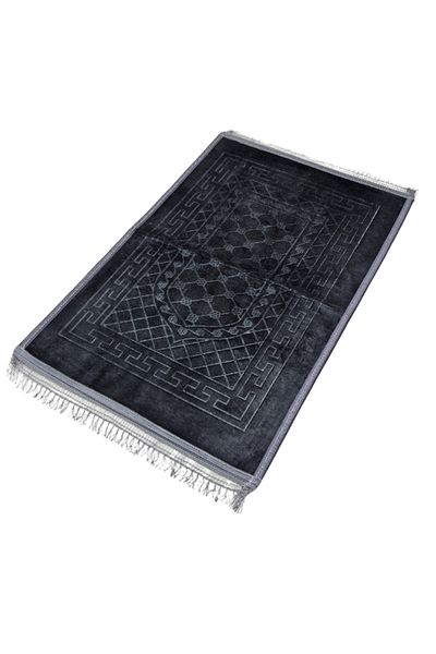 smart home Luxury prayer rug lined with soft microfiber fabric with a silky feel, 120 x 70 cm