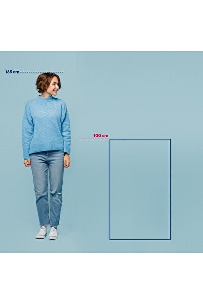 Kela Megan bath mat 100% cotton smoke blue 100x60cm