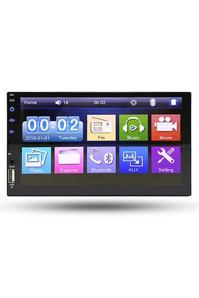 OEM MirrorLink MP5 Player Touchscreen Bluetooth 7'' Screen with USB, Wireless