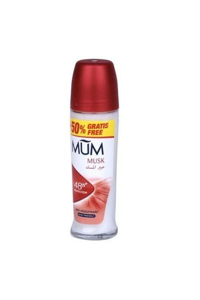 MUM Mum Deodorant - Musk Scent - 75ml Pack of 6
