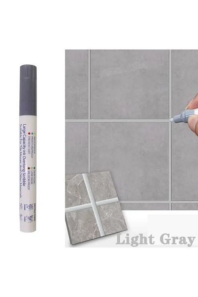 Choice Light Gray Waterproof Tile Marker Grout Pen Wall Seam for Floor Bathroom Kitchen Toilet Wall Seam Re
