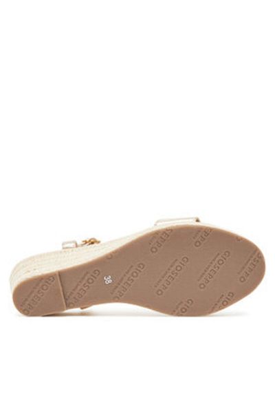 Gioseppo Espadrile aurii pentru femei GIOSEPPO-71701-P PLATINO