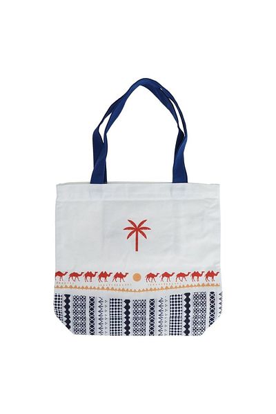 Shababuna X Hnak Camel Canvas Tote Bag TA0001