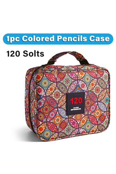 Choice 120 Slots Case 1pc Colored Pencil Case 120 Slots,Large Capacity Pen Pencil Case,Gel Pens Organizer Z