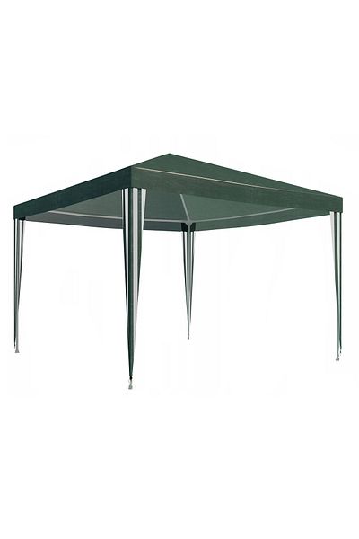 SERSIMO Cort Pavilion De Gradina, 300x300 Cm, Impermeabil Cu Rezistenta Uv, Verde