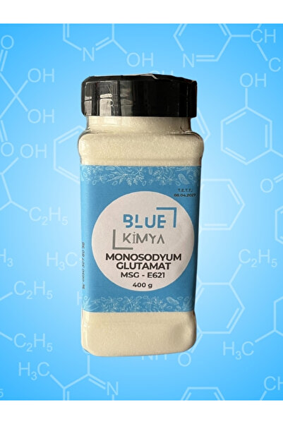 Blue Kimya Çin Tuzu 400 gr - Monosodyum Glutamat MSG E621 (Gıda Kalite) - Kol...