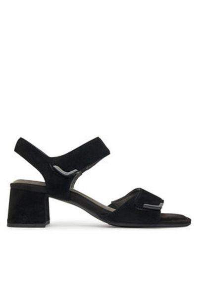 Tamaris Women's Sandals black TAMARIS COMFORT-8-88317-44 019 BLACK SUEDE