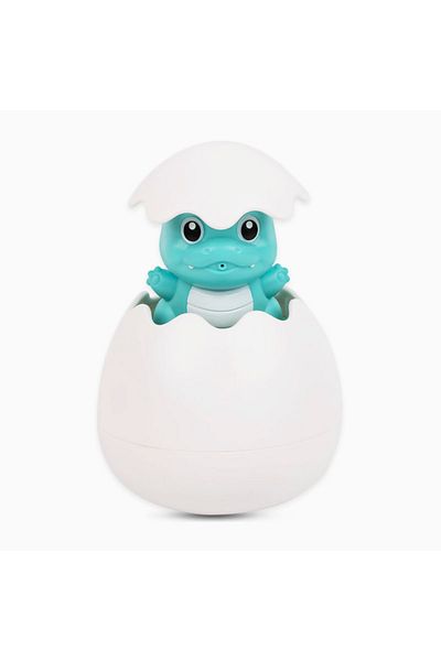 Choice Blue dinosaur QWZ New DIY Montessori Children Bath Toys Water Spray Rotating Water Jet Game Bathtub