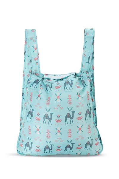 Shababuna X Hnak Foldable Multi-use Bag - Pastel Green