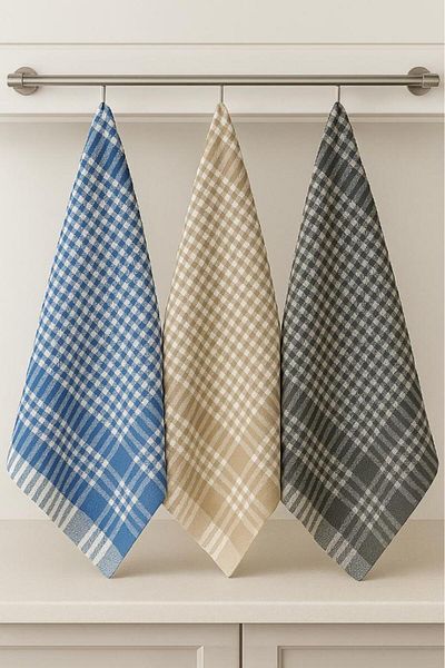 Miabella Home 3 bucăți prosop de bucătărie, cârpă de uscare, cârpă de bucătărie, cârpă de mână, cârpă de uscare, uscare rapidă 3 bucăți A