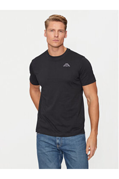 Kappa Tricou bărbătesc negru KAPPA-304J150 005 NEGRU