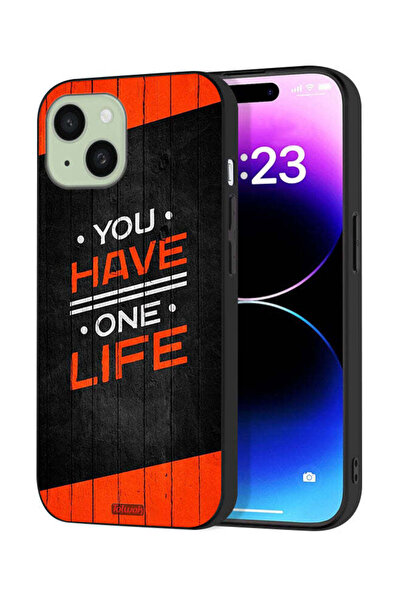 Tolwak Apple iPhone 15 Protective Case Cover You Have One Life