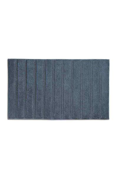 Kela Megan bath mat 100% cotton smoke blue 100x60cm