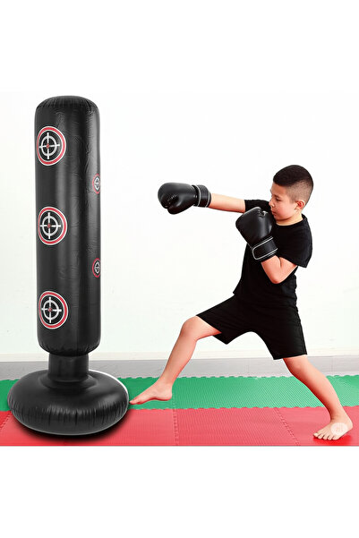 HEPİTOP 160 Cm Şişme Boks Torbası Dikey