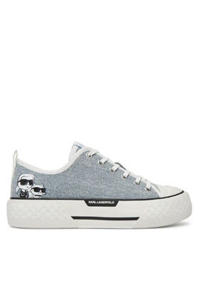 Karl Lagerfeld Teniși albaștri pentru femei KARL LAGERFELD-KL60614T DLB ALBASTRU DESCHIS DENIM