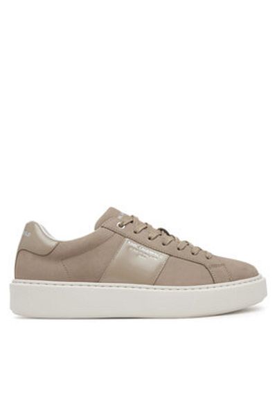 Karl Lagerfeld Men's Sneakers gray KARL LAGERFELD-KL52218 2TN STONE NUBUCK