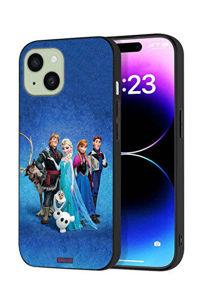 Tolwak Apple iPhone 15 Protective Case Cover Friends Forever
