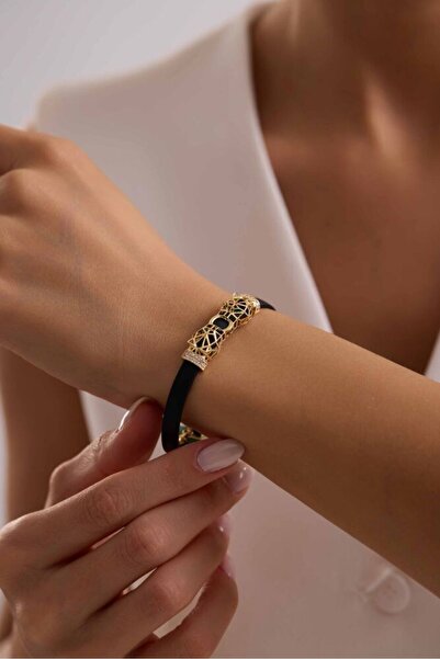 Sembol Gold Tiger Bileklik 14 Ayar