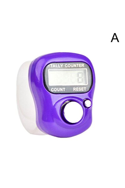 Choice1 1 قطعة من عداد النقاط البلاستيكية الأرجوانية، عداد أصابع رقمي إلكترون...