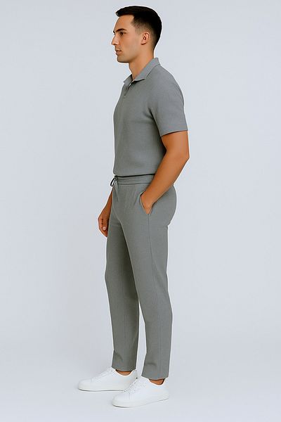 armicem Men's Combination Set – Modern Pipe Leg Bottom and Comfortable Top