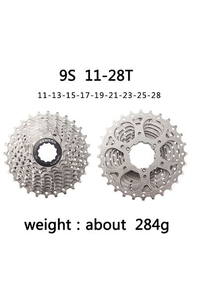 Choice 9 Speed 11-28T SENSAH 8/9/10/11 Speed Road Bike Cassette 11V 23T/25T/28T/30T/32T/34T/36T Bicycle Fre