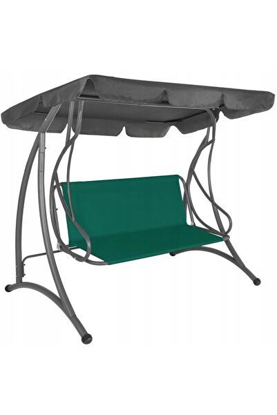 OEM Canvas cover for garden swing, seat and backrest, 110x90cm, green