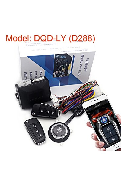 Choice1 DQD-LY(D288) Universal Car Alarm Auto Start Stop System Remote Contro...